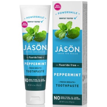 Pasta de dinti Power Smile pentru albirea dintilor si respiratie proaspata, Jason, 119 g