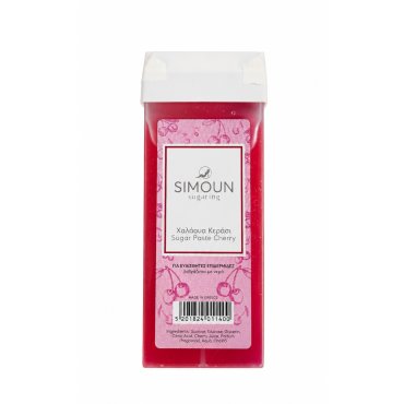 Roll-on ceara depilatoare naturala de zahar - cirese, Simoun 140g