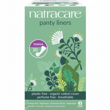 Absorbante zilnice - Tanga cu aripioare, Natracare, 30 buc