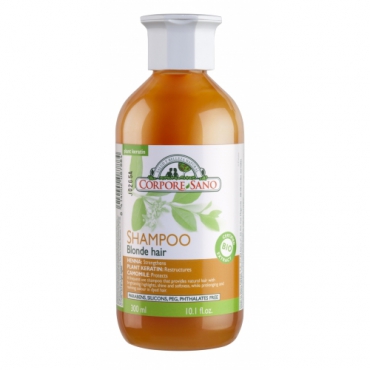 Sampon cu henna Corpore Sano pentru par blond, 300 ml