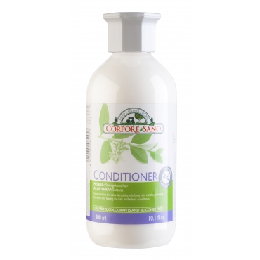 Balsam bio de par hidratant Corpore Sano cu henna si aloe vera, 300 ml