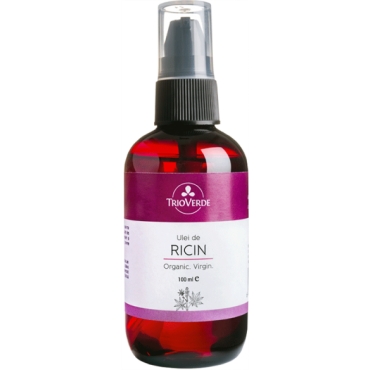 Ulei de ricin virgin si presat la rece, Trio Verde 100 ml