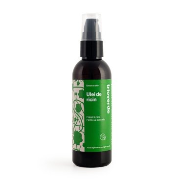 Ulei de ricin virgin si presat la rece, Trio Verde 100 ml