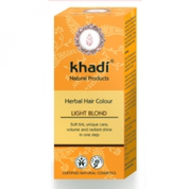 Vopsea Henna Khadi - Blond Deschis, 100g