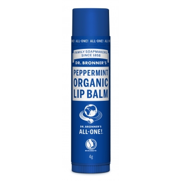 Balsam de buze organic cu menta, Dr. Bronner, 4 g