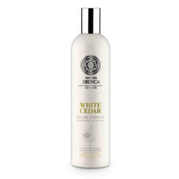 Sampon volum, Natura Siberica, pentru toate tipurile de par White Cedar, Copenhagen, 400 ml