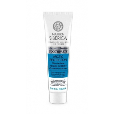 Pasta de dinti naturala Arctic protection, Natura Siberica, pentru dantura sensibila , 100g  