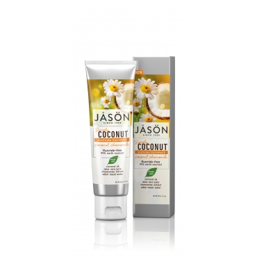 Pasta pt dinti sensibili cu cocos si musetel, Jason, 119 g
