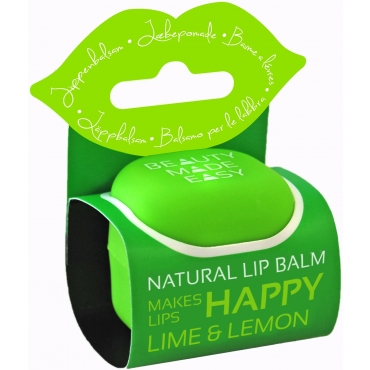 Balsam natural de buze  cu lime si lamaie, Beauty Made Easy, 6.8 g