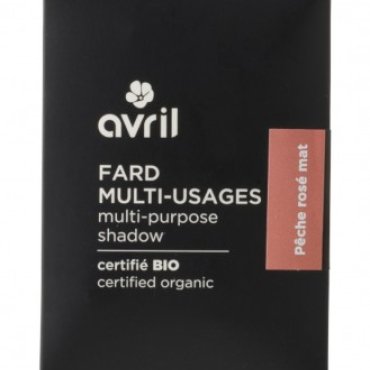 Fard de obraz bio / Blush, Pink Peach, Avril, 5 g