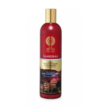 Balsam hidratant Natura Siberica pentru par uscat si vopsit, cu mur salbatic Saaremaa, 400 ml