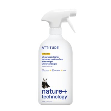 Solutie de curatat universala, cu coaja de citrice, Attitude, 800 ml