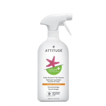 Solutie pentru curatarea zonei dusului, cu coaja de citrice, Attitude, 800 ml