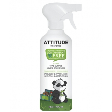 Solutie pentru curatat jucarii si alte suprafete, fara miros, Attitude, 800 ml