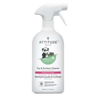 Solutie pentru curatat jucarii si alte suprafete, fara miros, Attitude, 800 ml