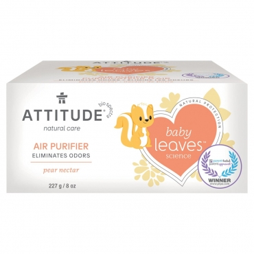 Purificator de aer baby leaves, pt camera copiilor, cu nectar de pere, Attitude, 227 g