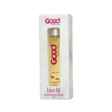 Ulei afrodiziac, Love Oil Caribbean Rose, Good Clean Love, 10 ml