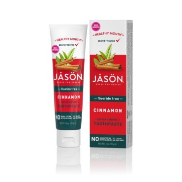 Pasta de dinti anti-placa si tartru, Healthy Mouth, pt. gingii iritate, Jason, 119 g