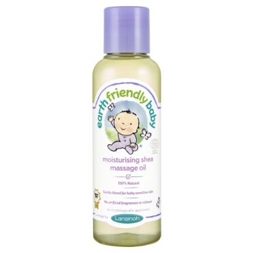 Ulei de masaj hidratant cu unt de shea pt bebelusi, Earth Friendly Baby, 125ml