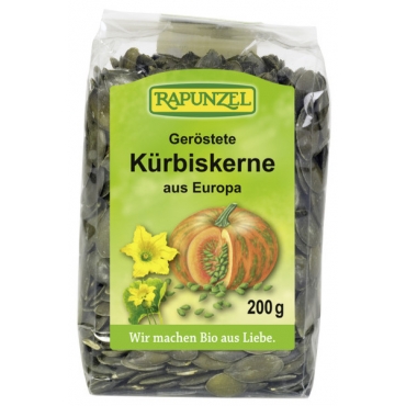 Oferta- Seminte prajite de dovleac, Rapunzel, 200 g