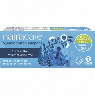 Tampoane interne - Normal (2 picaturi), Natracare, 20 buc