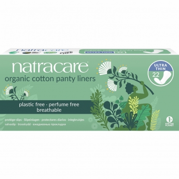 Absorbante zilnice - Ultra subtiri, Natracare, 22 buc