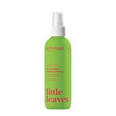Spray Baby Leaves pentru descurcarea parului copiilor, pepene si cocos, Attitude, 240 ml