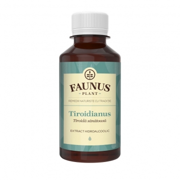 Oferta- Tinctura Tiroidianus, tiroida sanatoasa, Faunus Plant, 200 ml