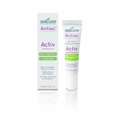 Gel tratament Antiac, acnee si pete pigmentate, pt fata si corp, Salcura 15 ml