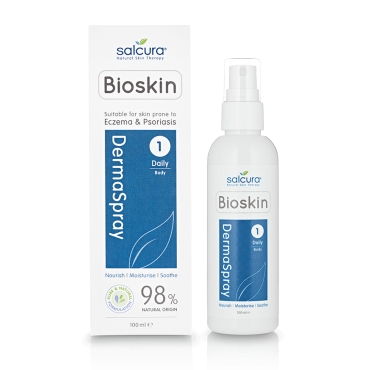 Dermaspray - Spray intensiv hranitor, pt. fata si corp, potrivit pt pielea uscata, predispusa la eczeme, psoriazis sau cu mancarimi, Salcura,100 ml