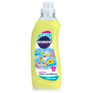 Balsam de rufe fara seu, Happiness, piersici, ananas, mere, Ecozone, 1 L