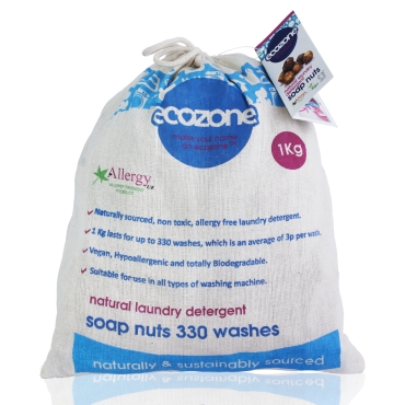 Oferta- Nuci de sapun bio, 330 de spalari, Ecozone, 1kg