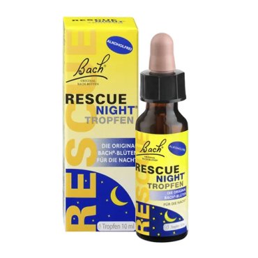 Remediu floral Rescue Night picaturi, Bach Original Essences, 10ml