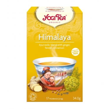 Ceai Bio fara cofeina, Yogi Tea - Himalaya, 34 g