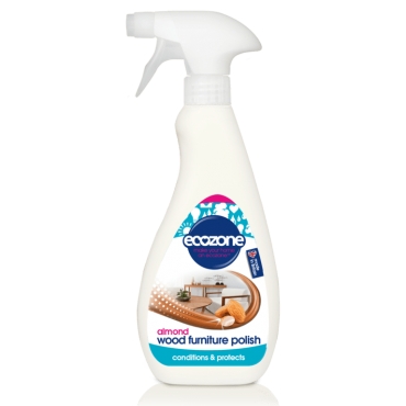 Polish pentru lemn si mobila, cu ulei de migdale, Ecozone, 500ml