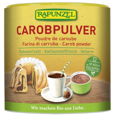 Oferta- Pudra de carob vegana, Rapunzel, 250 g
