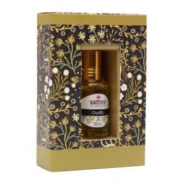 Parfum ulei Oud, Sattva Ayurveda, 10ml