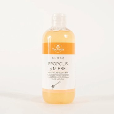 Gel de dus cu Propolis si Miere, Trio verde, 300 ml