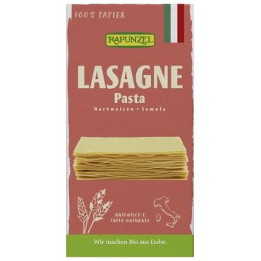 Lasagna semola bio, Rapunzel, 250 g