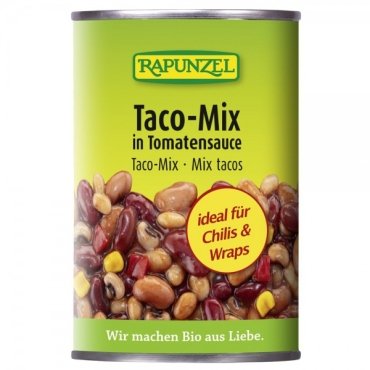 Mix taco in sos de rosii bio, Rapunzel, 400g