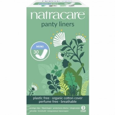 Oferta- Absorbante zilnice - Mini/breathable, Natracare, 30 buc