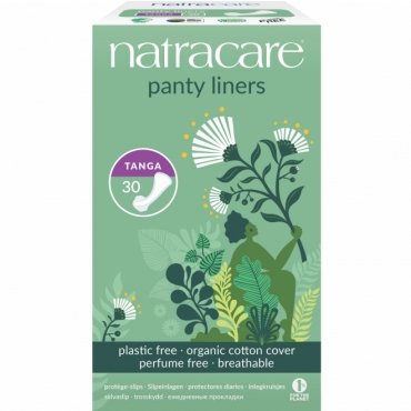 Oferta- Absorbante zilnice bio - Tanga cu aripioare, Natracare, 30 buc