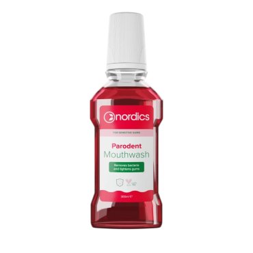 Apa de gura Parodent pentru gingii sensibile, Nordics, 300 ml