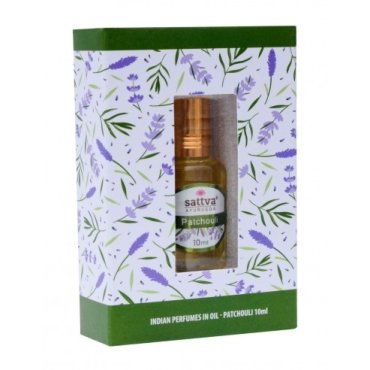Ulei de parfum oriental Patchouli, Sattva,  10 ml 