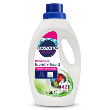 Oferta - Detergent lichid pentru rufe, 42 spalari, BioActive Ecozone, 1,5 L