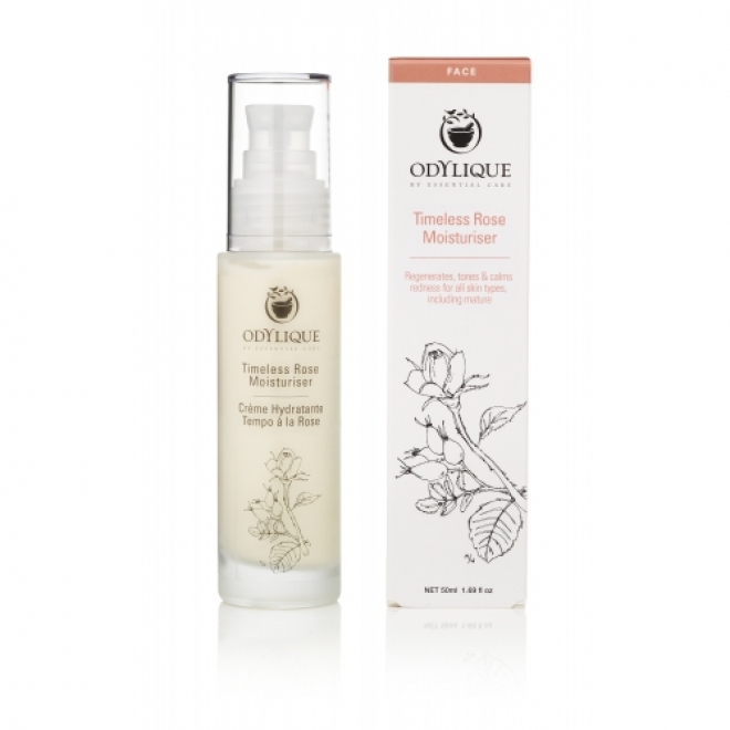 Crema hidratanta cu trandafiri, pt fata si ochi, toate tipurile de ten, Odylique 50 ml