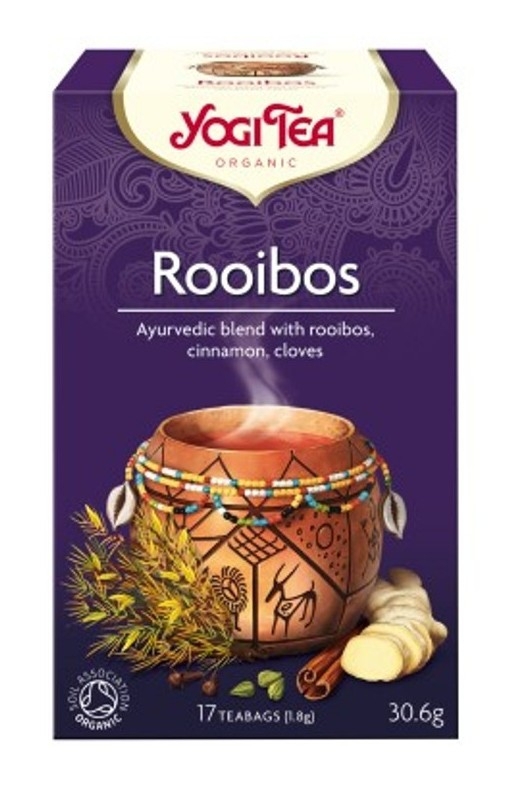 Ceai Bio fara cofeina, Yogi Tea - Rooibos, 30 g
