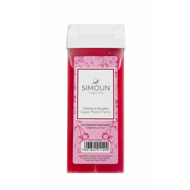 Roll-on ceara depilatoare naturala de zahar - cirese, Simoun 140g