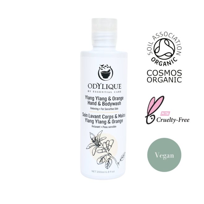 Gel de dus cremos cu Ylang Ylang, Odylique 200 ml
