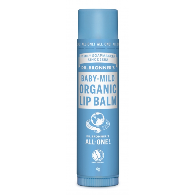 Balsam de buze organic Inodor, Dr. Bronner, 4 g